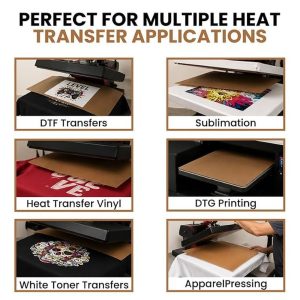 Teflon Sheet for Heat Press Transfer Sheet 15" x 15" - Image 3