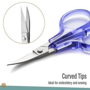 Pin Embroidery Scissors Sharp Head up for Craft DIY - Image 1