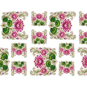 Royal Ornate Lotus Frames - Image 1