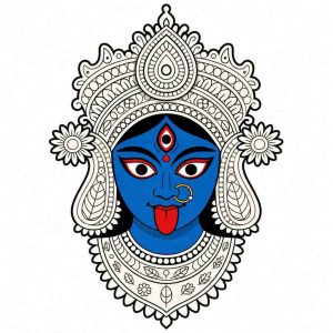 Divine Goddess Kali Motif - Image 1