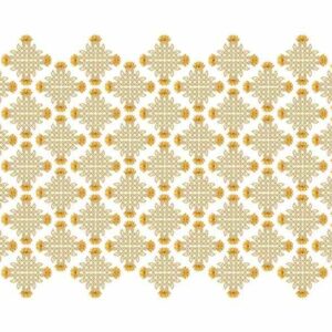 Lotus & Muggu Diamond All-Over Grid - Image 1