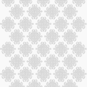 Seamless Silver Kolam Knot Pattern Grid - Image 1