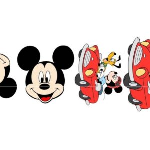 Classic Mickey Mouse & Roadster Set - Image 1